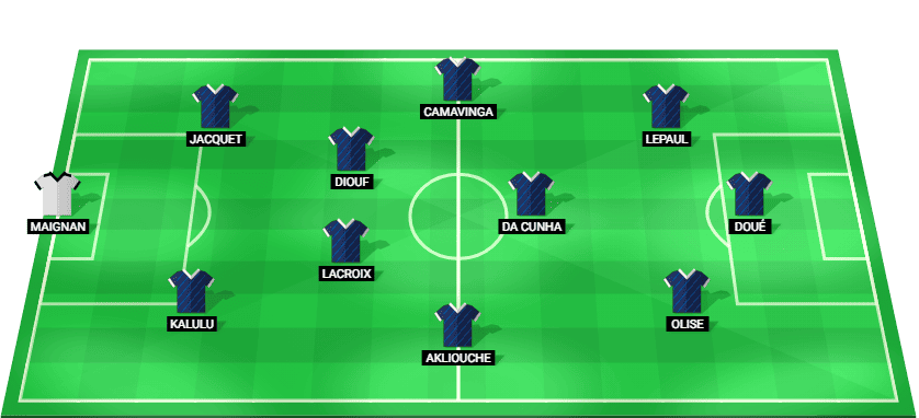 Alineación probable de Francia contra Italia: esquema táctico y once inicial con Michael Olise